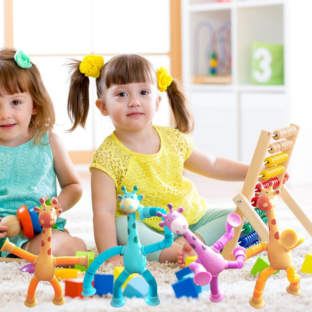 Giraffe Sensory Tube Toys
