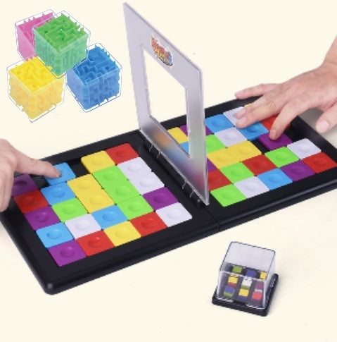 Color battle Rubik's cube
