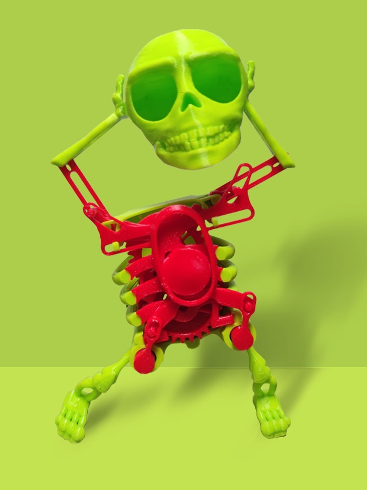 3D Mini Skull Toy