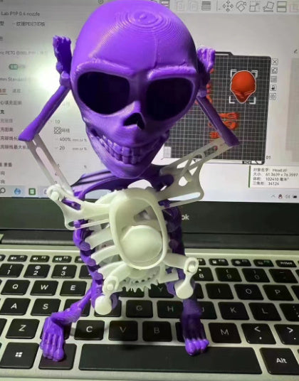 3D Mini Skull Toy