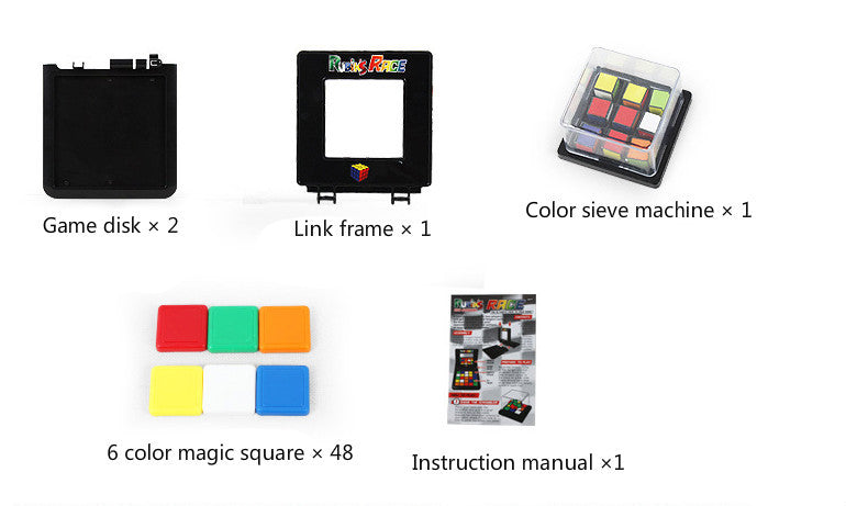 Color battle Rubik's cube