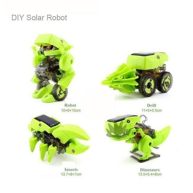 4in1 Solar Powered DinoRobot