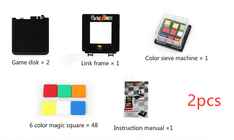 Color battle Rubik's cube