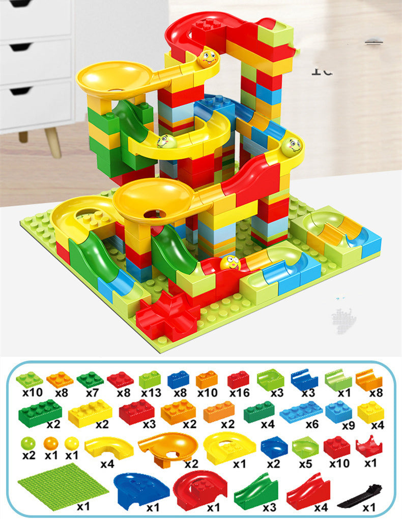 Race Run DIY City Building Blocks