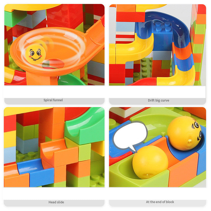 Race Run DIY City Building Blocks
