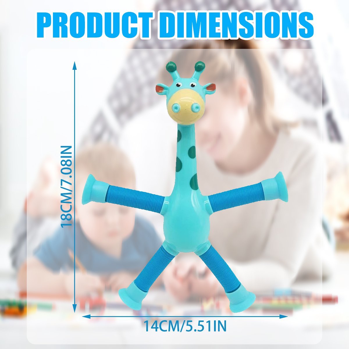 Giraffe Sensory Tube Toys