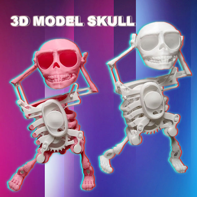 3D Mini Skull Toy