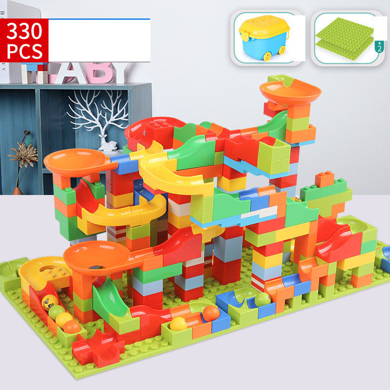 Race Run DIY City Building Blocks